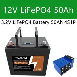 오네이 24V 인산염 LIFEPO4 시스템 12V 사이클 수명 포함 공구 전동 50AH 태양광 36V BMS