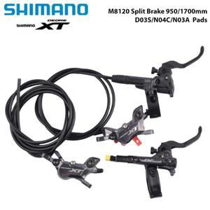 SHIMANO DEORE XT M8120 브레이크 스플릿 950/1700mm 산악 자전거 자전거 유압 디스크 브레이크 MTB 자전거