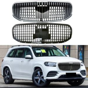 앞 범퍼 레이싱 그릴 커버 벤츠 X167 GLS 20-21 마이바흐 스타일 호환