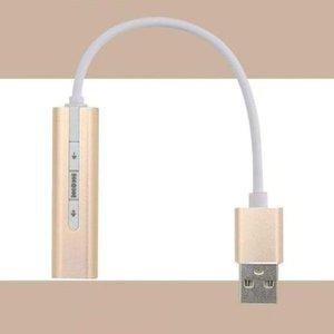 고품질 Coms USB 오디오(7.1)컨버터 3.5 ST케이블형 매탈골드 (WFHRDZN)
