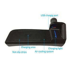 아우디 A3 8V S3 2014 2020 전화 홀더 용 차량용 무선 충전기 고속 충전 모바일 패드 센터 콘솔 트림 액세서리