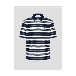 빈폴 BEANPOLE MEN 빅허니콤 선염 칼라넥 반소매 티셔츠 네이비 BC5442C20R 315101