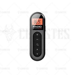 휴대용 포켓 FM 캠핑용 백라이트 디지털 선물 MP3 35mm 의 스피커 있는