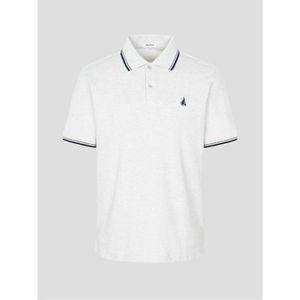 BEANPOLE MEN 허니쿨 티핑 칼라넥 티셔츠 라이트 그레이 BC5442C182 1501099