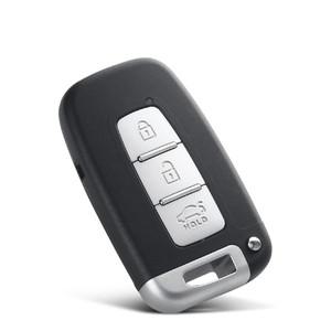 KEYYOU 2/3/4 버튼 현대 IX35 Sonata 8 Elantra For Kia K2 교체 용 스마트 자동차 원격 키 케이스 쉘
