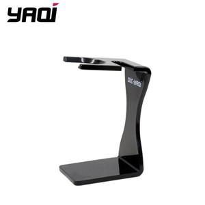YAQi 남성용 저렴한 크림 블랙 컬러 면도 브러쉬 및 홀더 세트