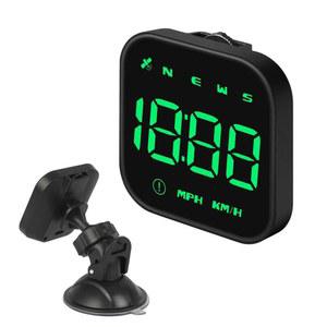 차량용 HUD 헤드업 디스플레이 GPS 속도 과속 경고 LED 알림 운전 HUD 속도계