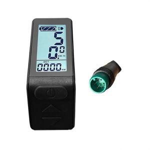 A51Q-Ebike LCD 디스플레이 미니 미터 KT-LCD4 KT 컨트롤러 전기 자전거 변환 키트 용 방수 커넥터