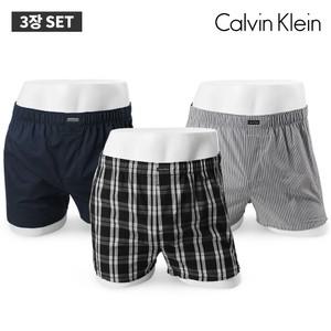 [3PACK] CK 코튼 남자 트렁크 NB4006 캘빈클라인 남성 언더웨어 세트 택1