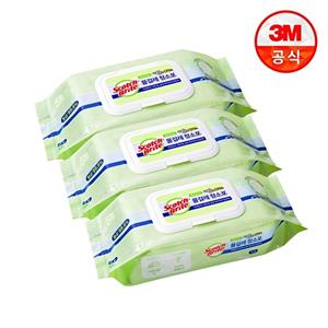 [3M]베이직 더블액션 물걸레 청소포 대형 90매