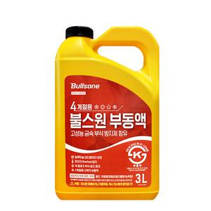 불스원 사계절 부동액 동결방지 3L(빨간색) / 제조 22.10.27