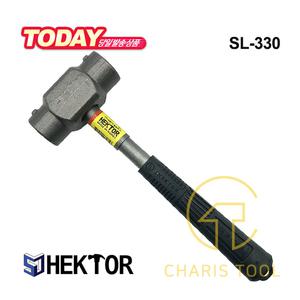 세종FG 돌망치 (대) SL-330 1.8KG 330mm 무진동 돌해머 돌깨기 콘크리트 우레탄 손잡이 HEKTOR 카리스툴