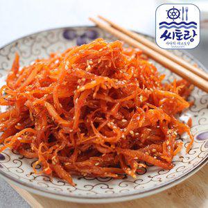 [씨토랑]깔끔한 백진미채(진미오징어)500G2봉/국내가공
