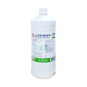 그린제약 그린 소독용 에탄올 1L 1개