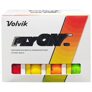 VOLVIK 볼빅 플라이 온 무반사 골프공 2피스 24개입