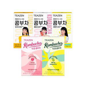 [티젠][정상가35000]티젠 김태리 콤부차 5가지맛 혼합 50스틱