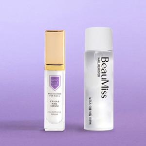 마이크로셀 네일 캐비어 세럼 손톱영양제 9ml + 리무버