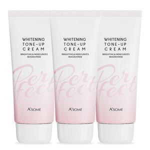 에이썸 퍼펙트 화이트닝 미백 톤업 크림 대용량 100ml 3개