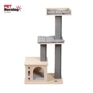 [펫모닝] 원목 사각기둥 캣타워 PMC-6515