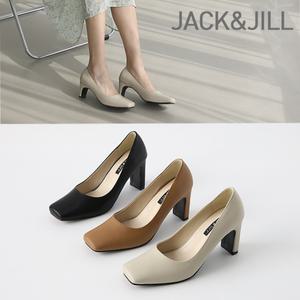 [잭앤질] 6cm 8cm 스퀘어라인 펌프스(JA2130)