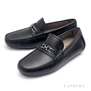 [롯데백화점]페라가모 라프리마 [FERRAGAMO] 페라가모 간치니 오너먼트 드라이버 슈즈 LAGOS NERO 753791