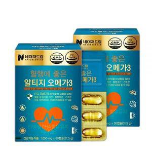 네이처드림 알티지 오메가3 1050mg x 30캡슐 2박스