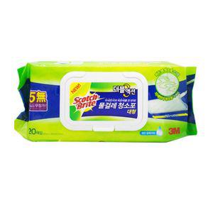 3M 더블액션 물결레 청소포 대형 20매입 37x20cm 물걸레 청소포대형