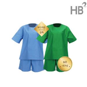 EV 밸크로타입 한의원 환자복(상의만)찍찍이 트임 병원 진찰 기능성 환의 IMS복 침복