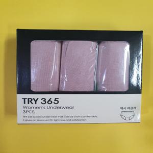 요거다 1세트(3매) / TRY T365  맥시#B82 / 베이지 / 모달  MODAL 팬티