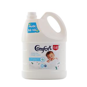 컴포트 섬유유연제 3.8L 3개 퓨어 패브릭 센시티브