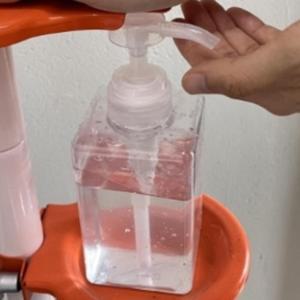 450ml 대용량 샴푸 린스 펌핑용기 소분공병 목욕탕