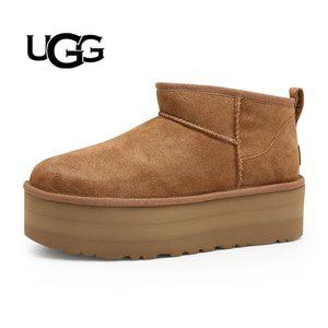 [UGG][250 onesize] 어그 W 클래식 울트라 미니 플랫폼 체스트넛 (1135092-CHE)