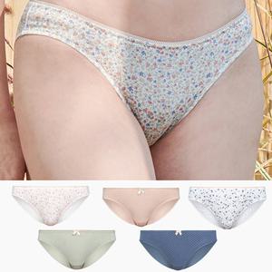 림프절 편한팬티 엉덩이 반팬티 5종