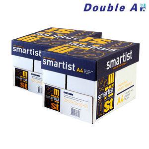 더블에이 스마티스트 a4 복사용지 a4용지 75g 2500매 2박스