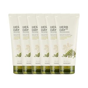 3+3 더페이스샵 허브데이 페이셜 클렌징 폼 녹두 170ml