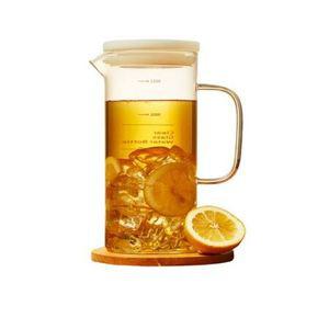 아트웨어 내츄럴 내열 유리 물병, 1300ml, 1개