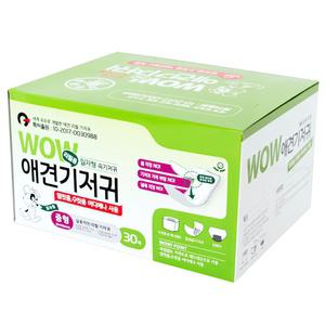 일자형 암컷 수컷 강아지 속 기저귀 중형 30P 리필용 노견 개 반려동물