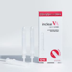 인클리어 VA 6개입, 식약처 허가 의료기기 질염약 등 질정제 주입기구