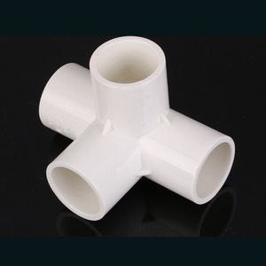 PVC 파이프 커넥터 4구 배관 연결 부속 연장 이음관 조인트