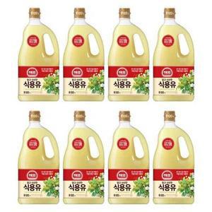 [XBK813M4_47]해표 식용유 1 5LX8 식용유 콩기름 도매가 마트