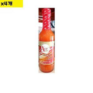 [XBHL8M6M_47]식자재 도매 유통 업소용 핫소스 180ml x4개