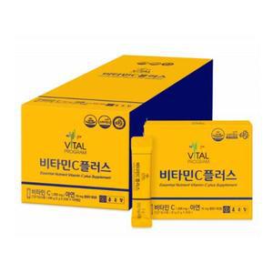 종근당 바이탈 프로그램 비타민C 플러스 밀크칼슘 아연 레몬맛 200포 200일분