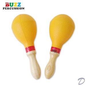 버즈 타악기 옐로우 마라카스 BU-M16