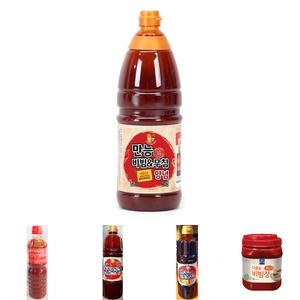 청우 첫맛 비빔무침소스 2.2kg/요리용/조리/비빔장/새콤달콤/양념장/매장/업소용/맛있는/국수/주방/음식점