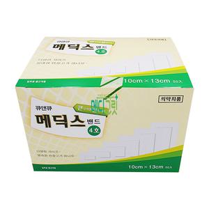 큐앤큐 메딕스밴드 4호 50개입 / 붕대 반창고 드레싱 메딕스에이밴드