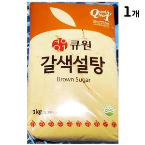 (3kg) 황설탕(삼양 3K) /고급슈가/요리용설탕/조리용설탕/가정용/업소용