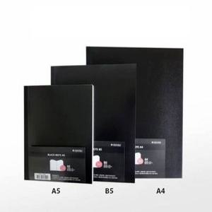 꿈드림22 옥스포드 A5 블랙표지 제본노트 80매 7mm