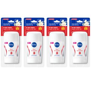 니베아 데오드란트 스틱 드라이 앤 콤포트 50ml x 4개