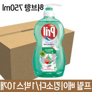 베이킹소다 세제 주방세제 프릴 허브향 10개 750ml