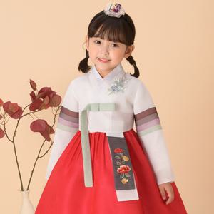 WN1078 다홍나래 여아한복/아동한복